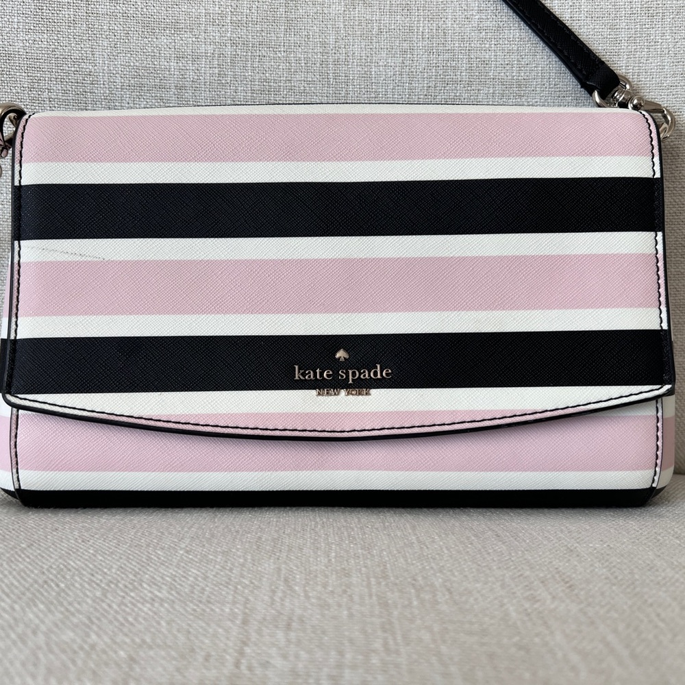 Kate Spade Cove Street Celebration Stripe Dody Crossbody Bag
